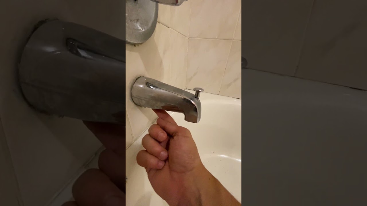 Как снять смеситель для ванны