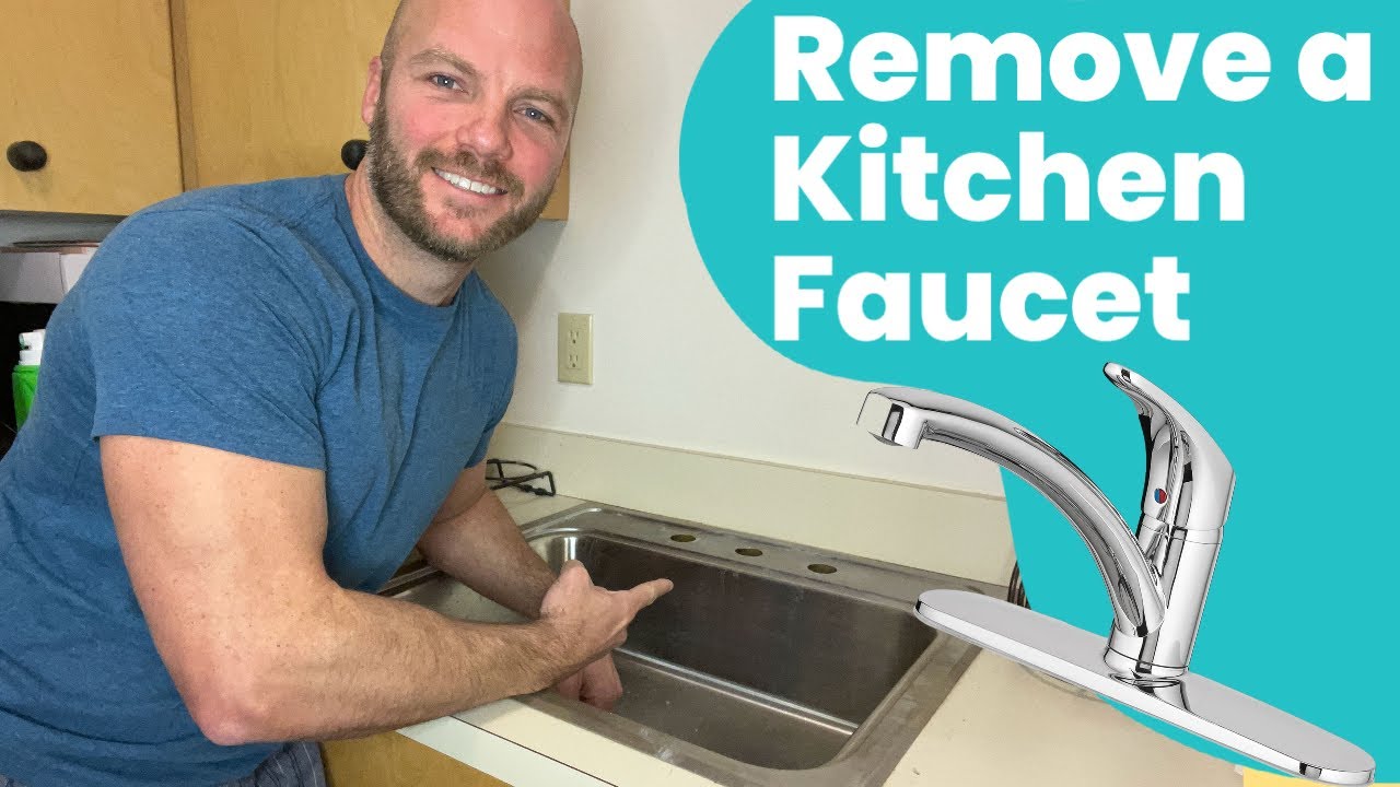 Remove an old Kitchen Faucet