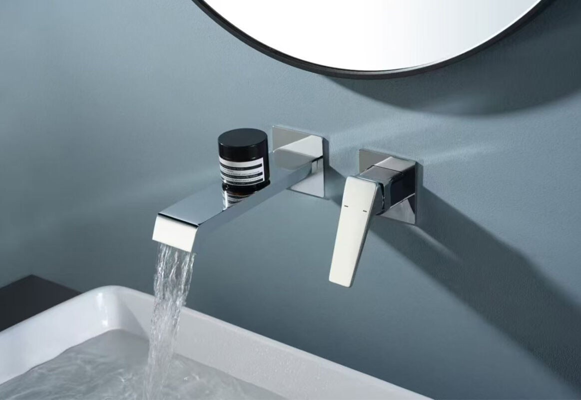 Chrome-plated faucet