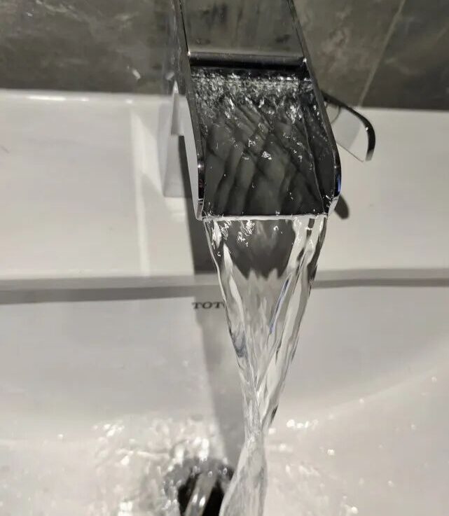 waterfall faucet