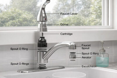 Faucet Exploded View Diagram
