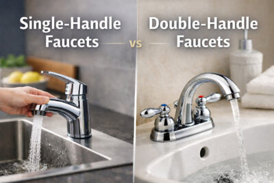 Single-Handle vs. Double-Handle Faucets