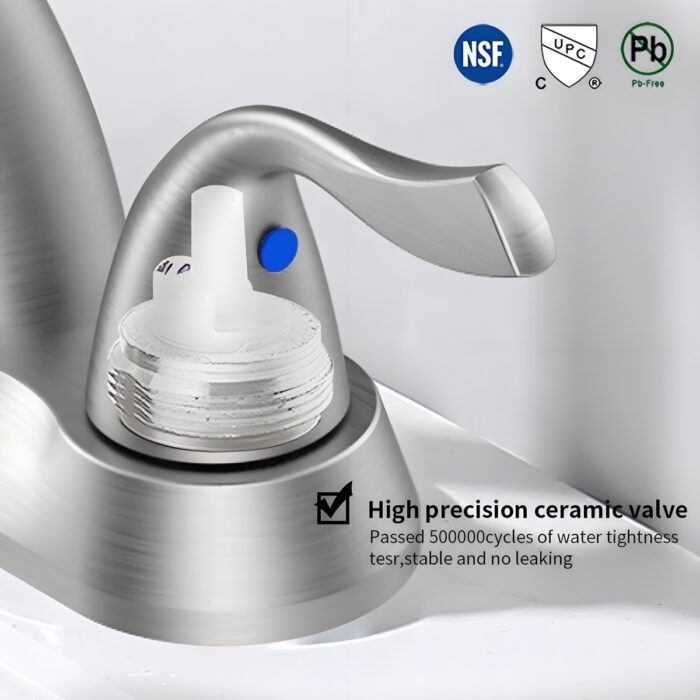 Centerset Bathroom Faucet