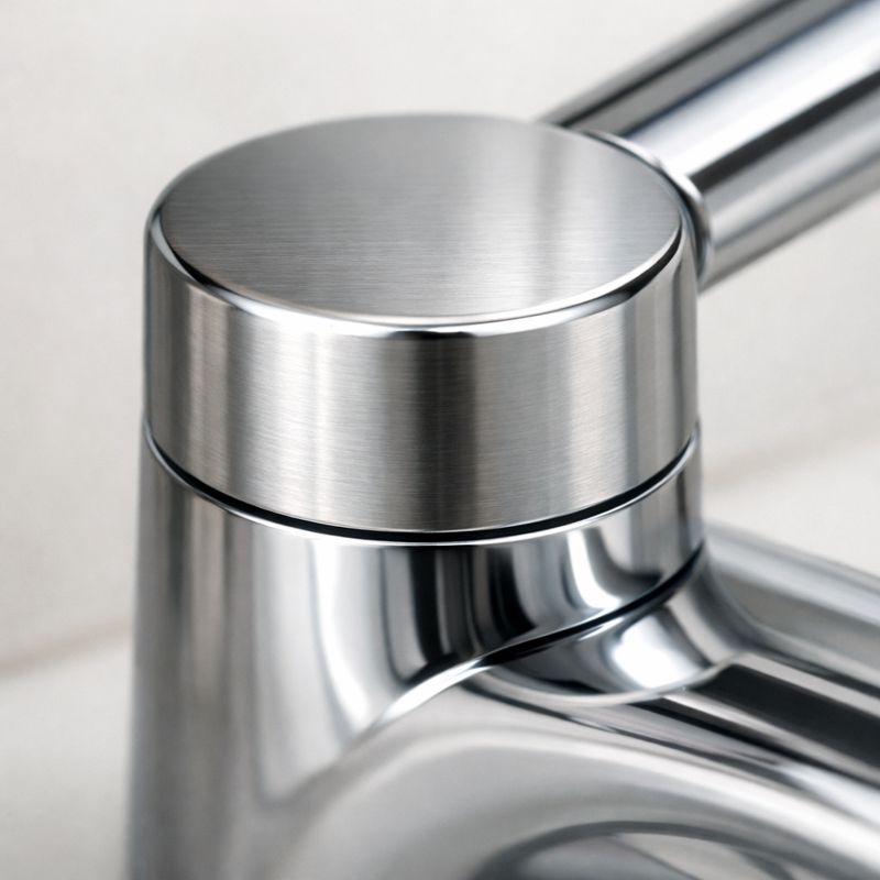 Handle with no visible screws