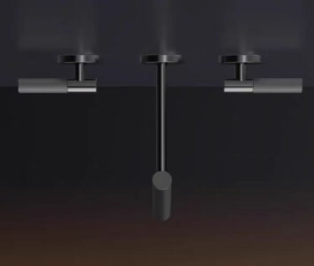 2-Handle Bathroom Basin Mixer Tap