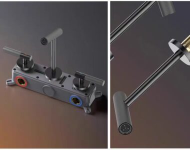 2-Handle Bathroom Basin Mixer Tap