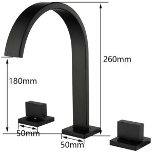 2-handle bathroom Basin Tap