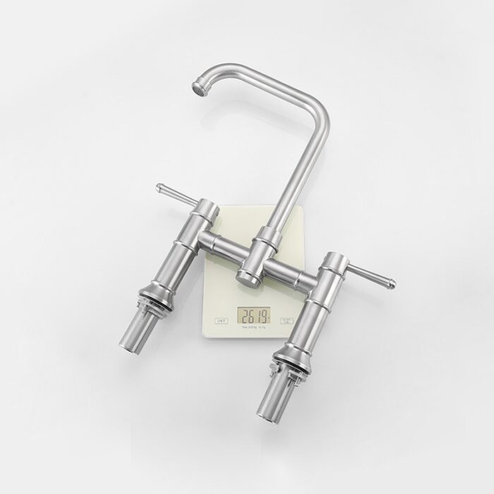2 hole Stainless Steel Sink Tap
