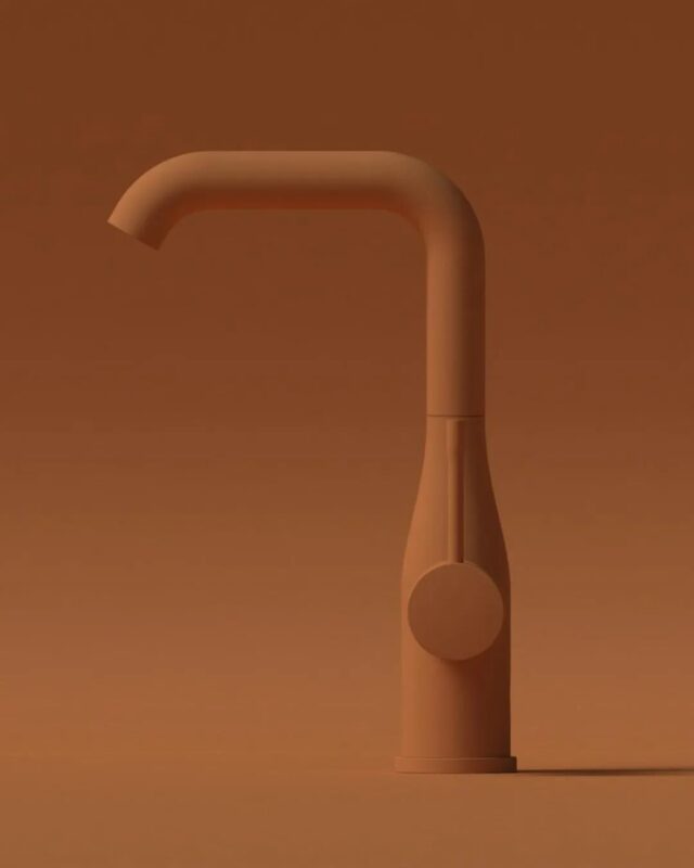 Inspirações de torneiras: 8 Designs Criativos 10 GROHE faucet design