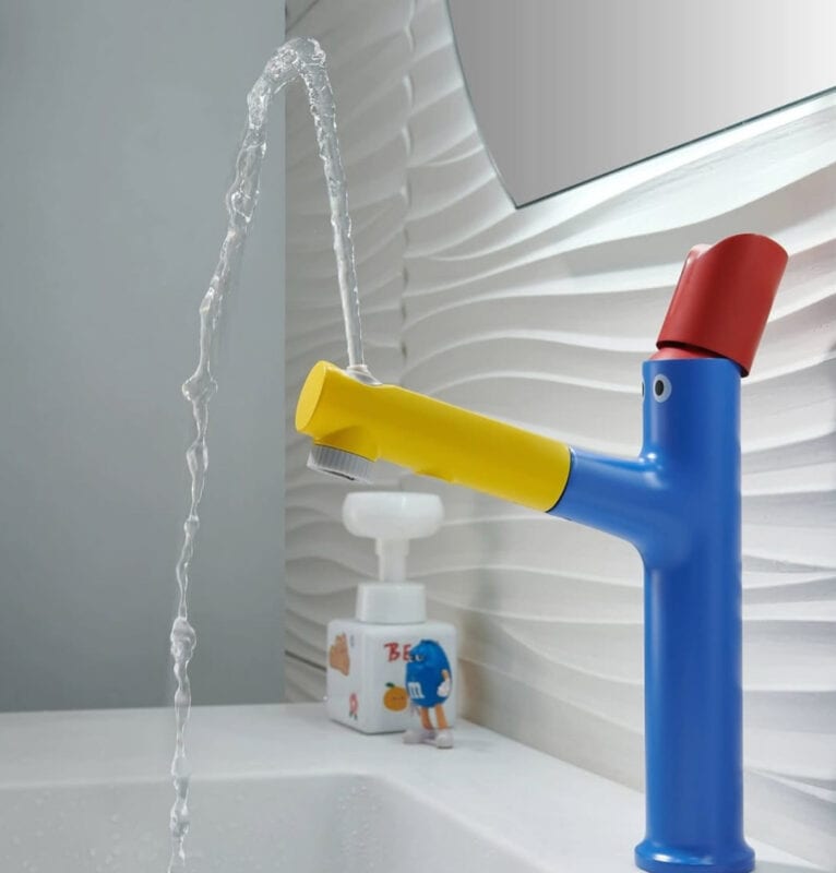 Inspirações de torneiras: 8 projetos criativos 21 Baby Faucet