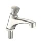 Stainless steel kitchen faucet with single handle, modern design, durable and easy to install.