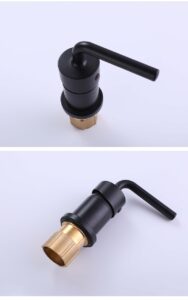 Black Matte Bathroom Faucets