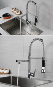 Brass Kitchen Faucet X3