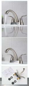 Center set Faucet Bathroom X1