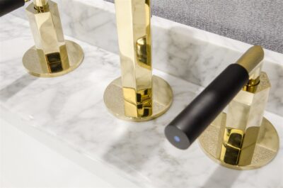 Dual Handle 3-hole Basin Tap 