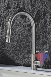 Kitchen Faucet Pull Out Sprayer with Swivel Spout X3