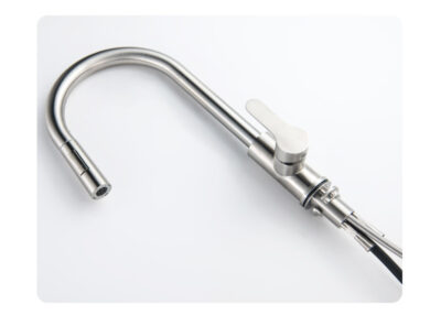 Kitchen Faucet Pull Out Sprayer with Swivel Spout X4