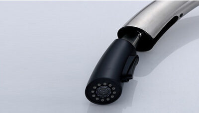 Kitchen Faucet Single Handle Pull Down Sprayer Black Gold X6