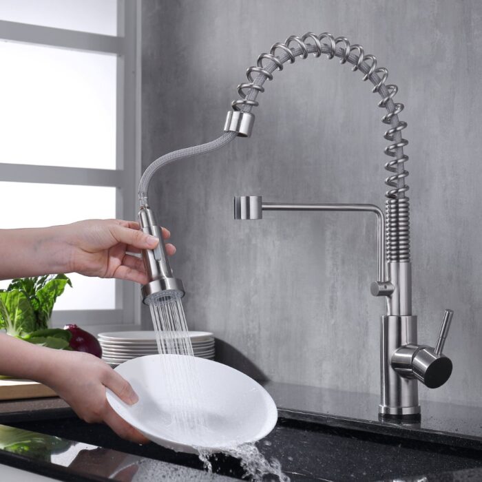 Kitchen Faucet Touch Smart Pull-down Single Handle Tap