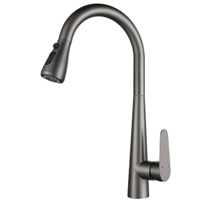 Kitchen Faucet with Pull Down Nozzle
