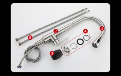 Kitchen Faucet with Pull Down Nozzle X6