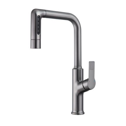Kitchen Faucet with Pull Out Spray 5-Mode Sink Tap
