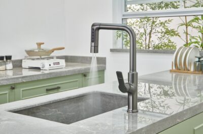 Kitchen Faucet with Pull Out Spray 5 Mode Sink Tap X2
