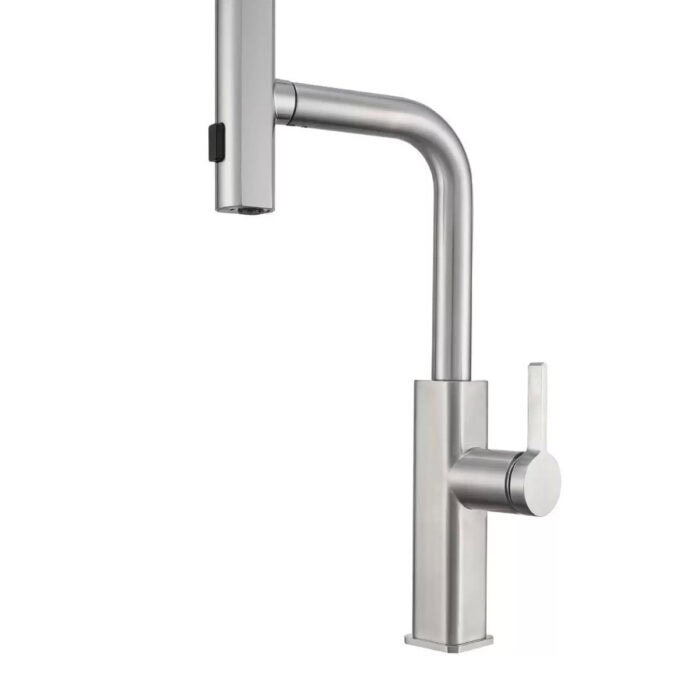 Kitchen Faucet with Pull Out Sprayer Rainfall Sink Tap