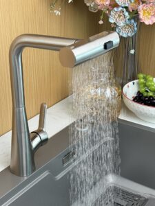 Kitchen Faucet with Pullout Sprayer with Rainfall Mode X1