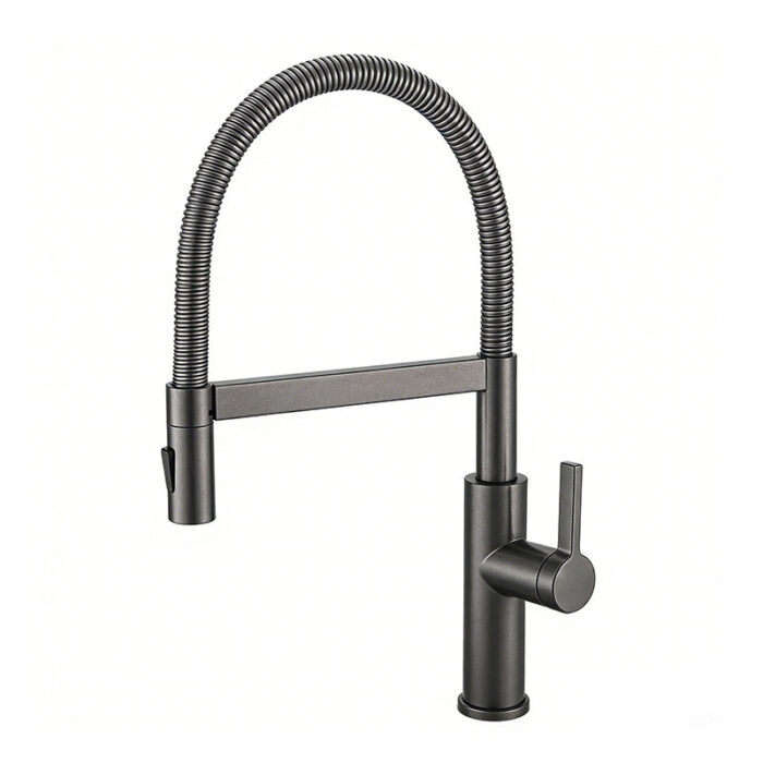 Kitchen Sink Faucet with Pull Out Sprayer Magnetic Design