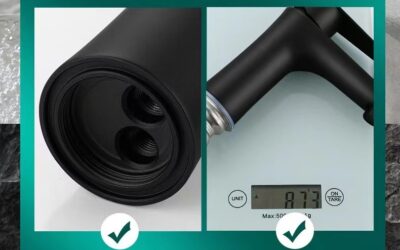 Matte Black Single Hole Bathroom Faucet Basin Tap X4