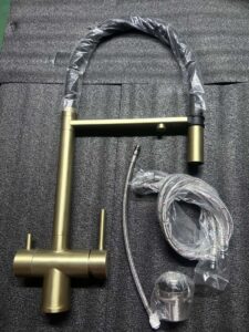 Pull Down Kitchen Sink Faucets Black Drinking Water Tap X1