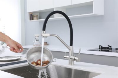 Pull Down Sprayer Kitchen Faucet Drinking Water Tap X3