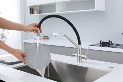 Pull Down Sprayer Kitchen Faucet Drinking Water Tap X4