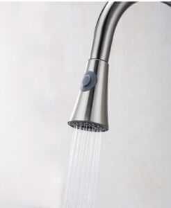 Pull out Kitchen Faucet with Dual Spray Modes Swivel Tap X5