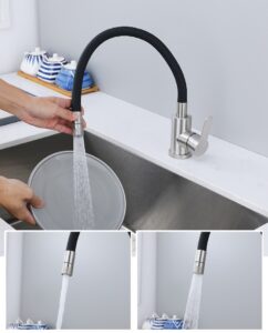 Silicone Stainless Steel Tap
