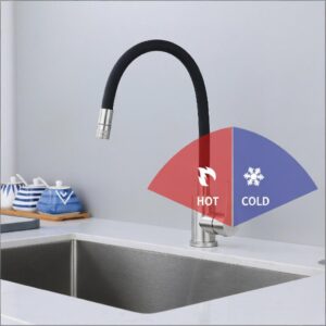 Silicone Stainless Steel Tap