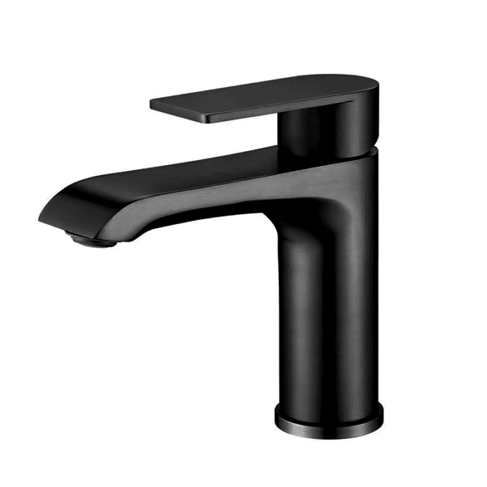Single Handle Faucet Single Hole Bathroom Sink Tap