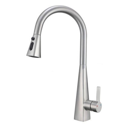 Single Handle Pull Out Sprayer Kitchen Faucet, Sink Tap