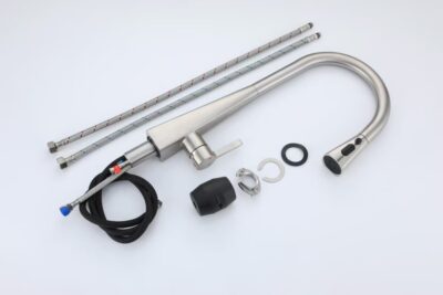 Single Handle Pull Out Sprayer Kitchen Faucet Sink Tap X6