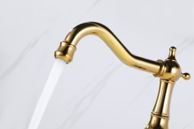 Single Hole Brass Basin Tap X2