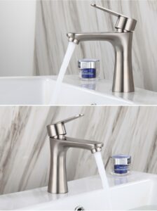Single Hole Faucet Single Handle Bathroom Sink Tap X1
