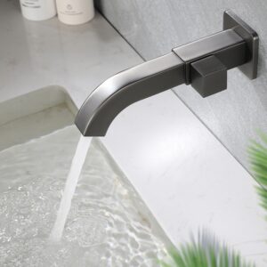 Square Knob Bathroom Basin Tap X1