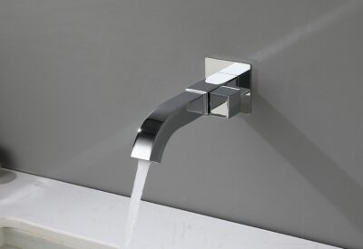 Square Knob Bathroom Basin Tap X5