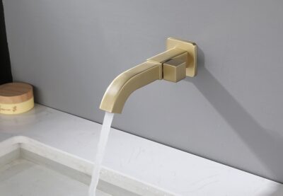 Square Knob Bathroom Basin Tap X6