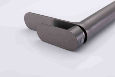 Modern minimalist kitchen tap faucet with sleek matte finish for stylish kitchen design.