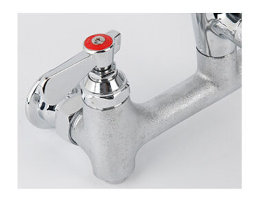 Wall Mount Mop Sink Faucet Built In Stops Rough 2 Hole X5