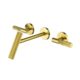 Elegant gold towel hooks for modern bathroom decor, durable and stylish stainless steel design.