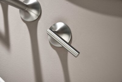 Wall Mounted Faucet Bathroom Widespread Basin Mixer Tap X3