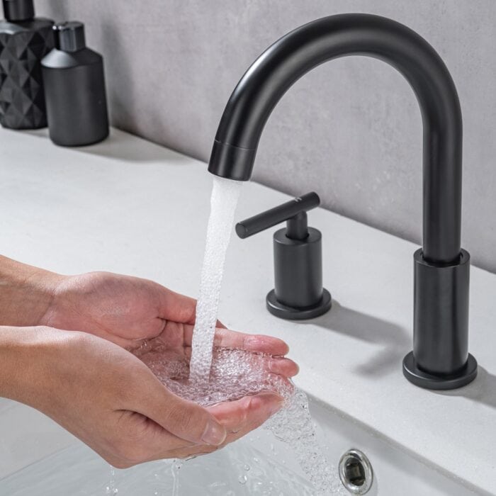 Widespread Vanity Faucets 2-Handle 3-hole Basin Tap
